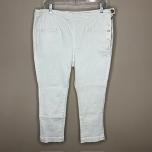 Pilcro and the Letterpress White High Rise Denim‎ Leggings Jeggings